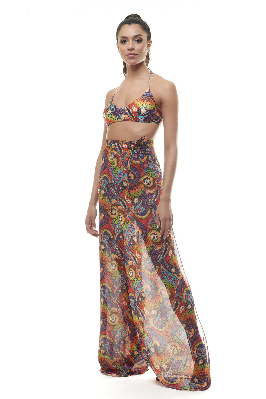 Paisley Pareo Pants