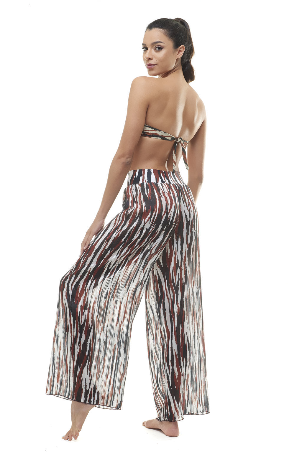 Wide Zebra Pants