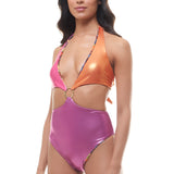 Trikini Fuchsia-Orange-Plum
