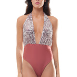 Whole Bands Sequins Python