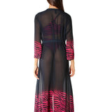 DEMI Kimono zebras Pink